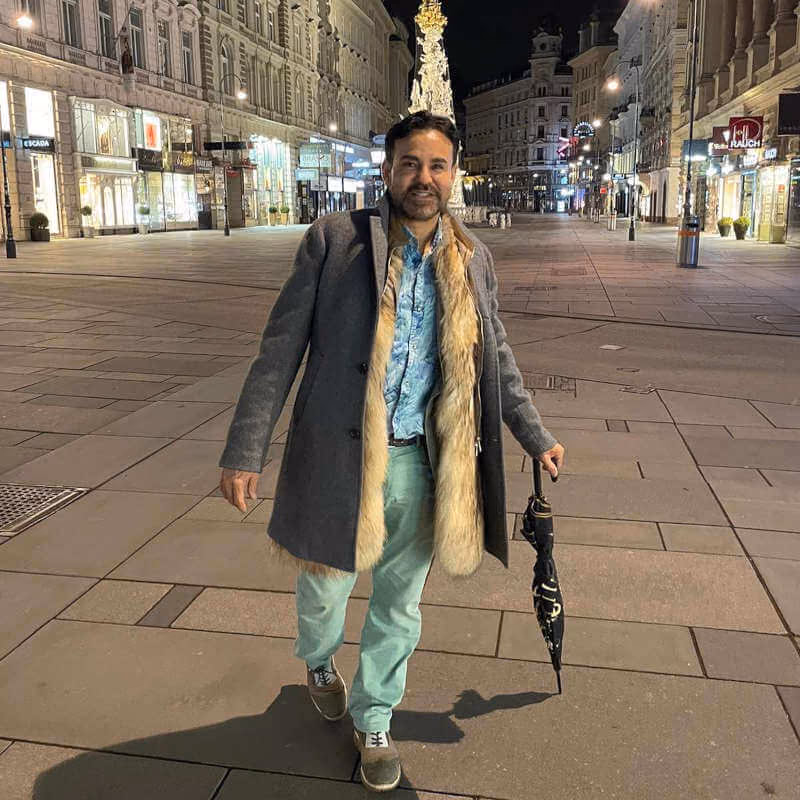 Aílton Guia Viena no Graben