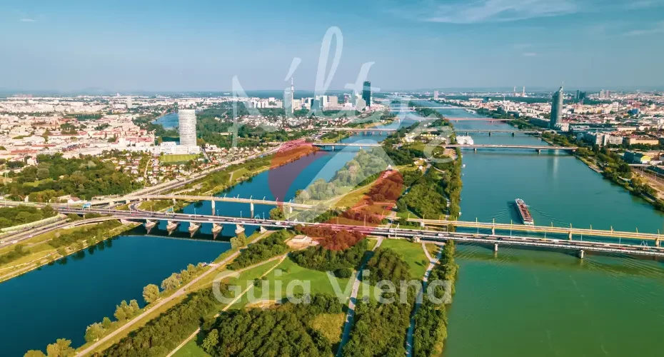 Donauinsel a Ilha do Danúbio - Ailton Guia Viena